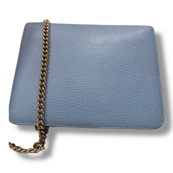 🔥FLASH SALE🔥✨💎GUCCI💎✨Pebbled leather Interlocking GG Crossbody w/Dustbag - Picture 8 of 12